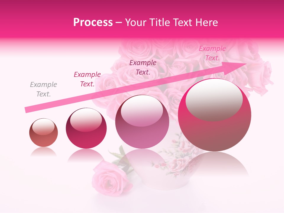 Romance Ummer Flower PowerPoint Template
