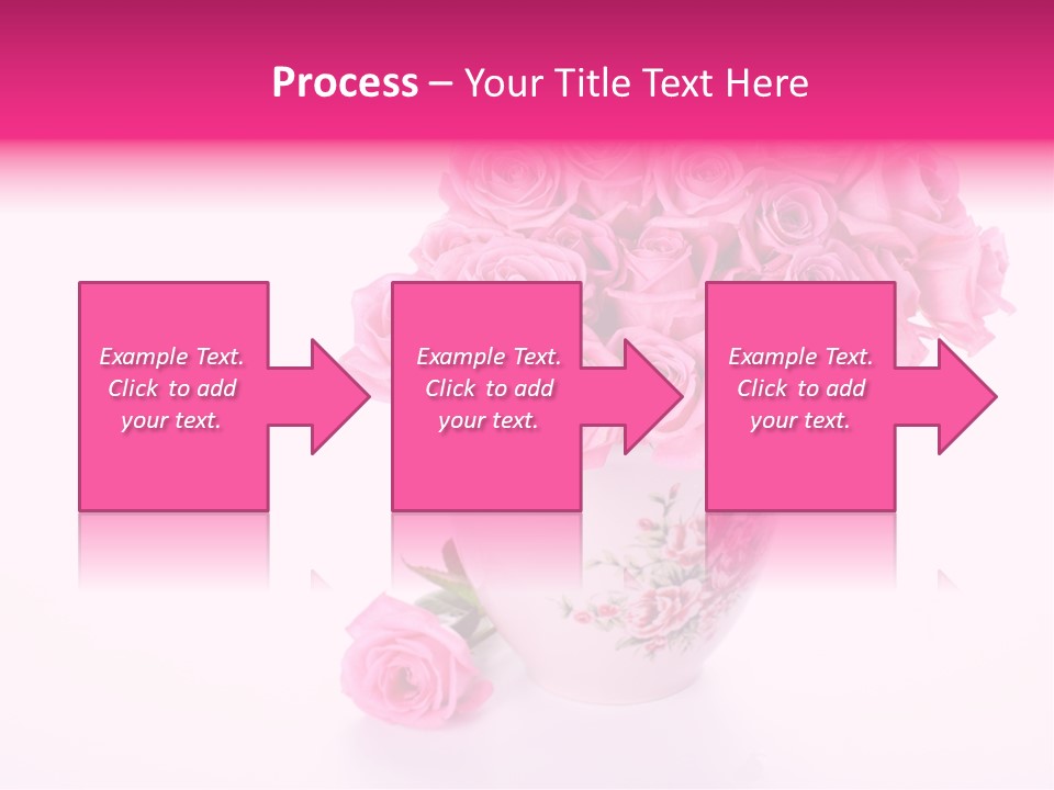 Romance Ummer Flower PowerPoint Template