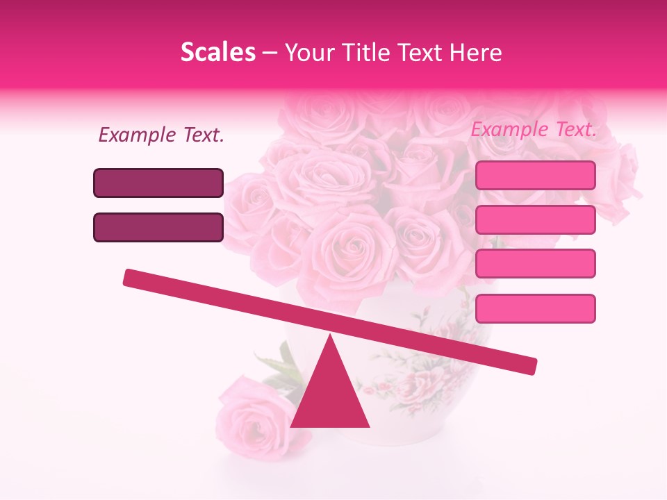 Romance Ummer Flower PowerPoint Template