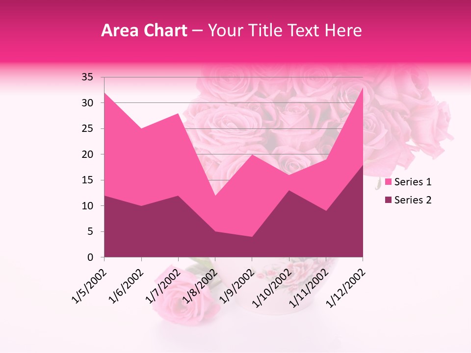 Romance Ummer Flower PowerPoint Template