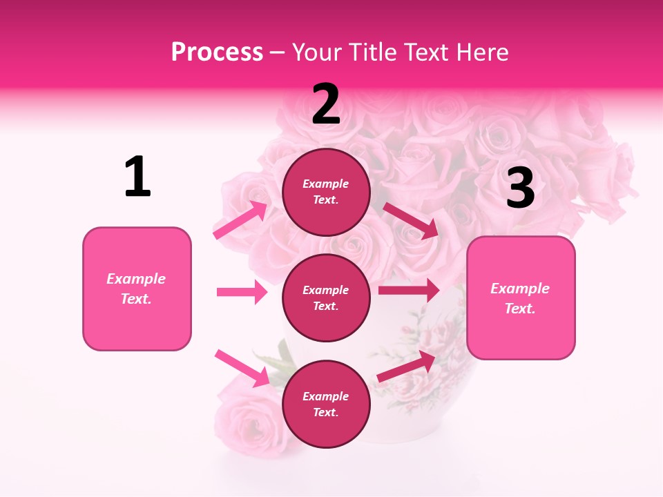 Romance Ummer Flower PowerPoint Template