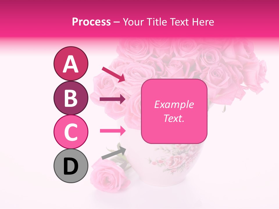 Romance Ummer Flower PowerPoint Template