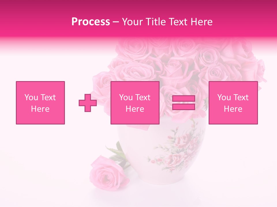 Romance Ummer Flower PowerPoint Template