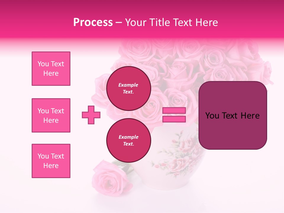 Romance Ummer Flower PowerPoint Template