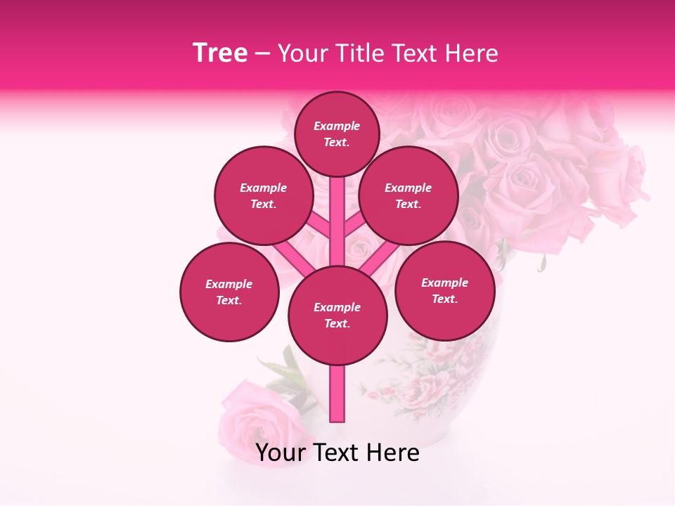 Romance Ummer Flower PowerPoint Template