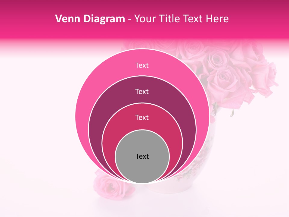 Romance Ummer Flower PowerPoint Template