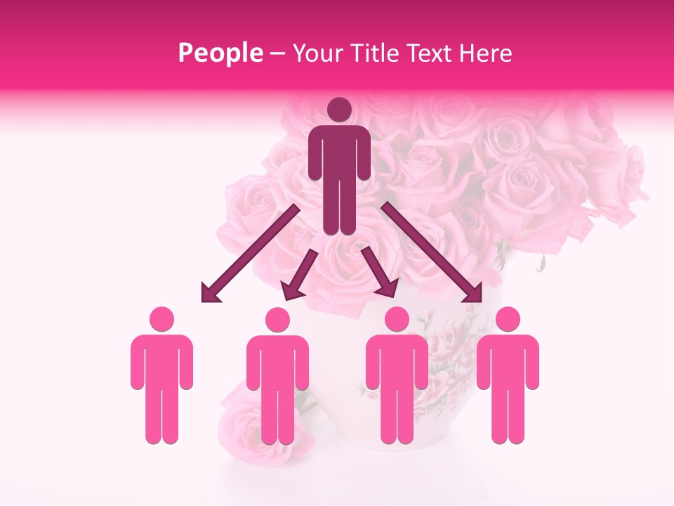 Romance Ummer Flower PowerPoint Template