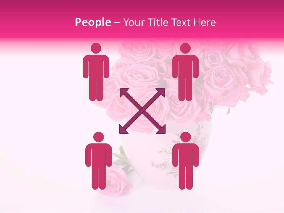 Romance Ummer Flower PowerPoint Template