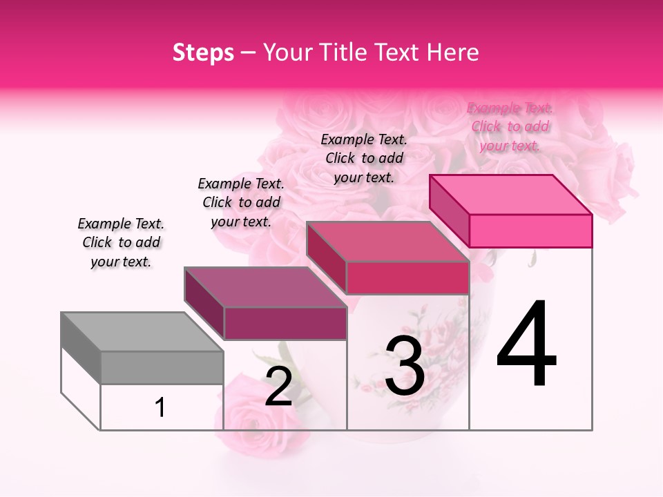 Romance Ummer Flower PowerPoint Template