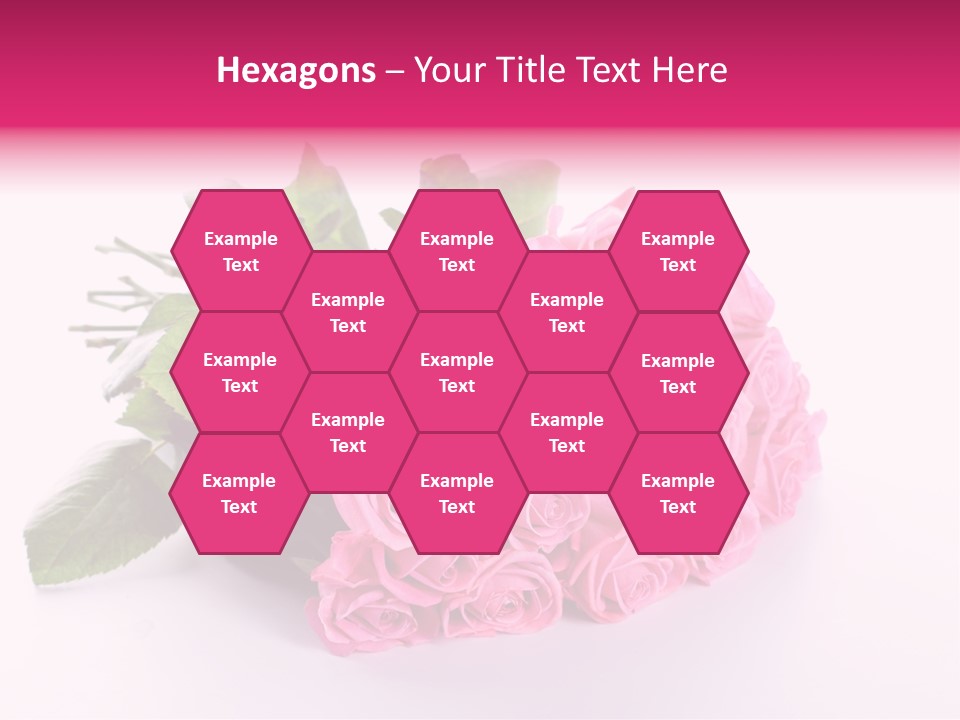 Colorful Pink Present PowerPoint Template