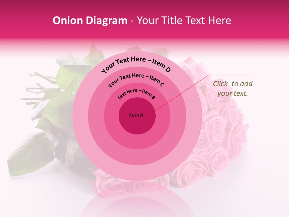 Colorful Pink Present PowerPoint Template