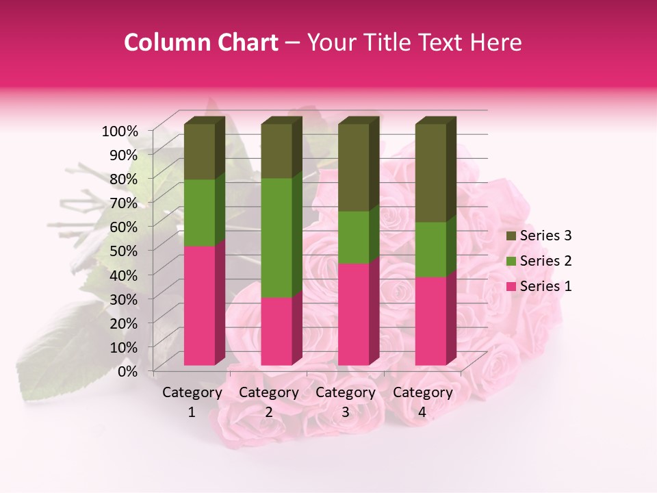 Colorful Pink Present PowerPoint Template