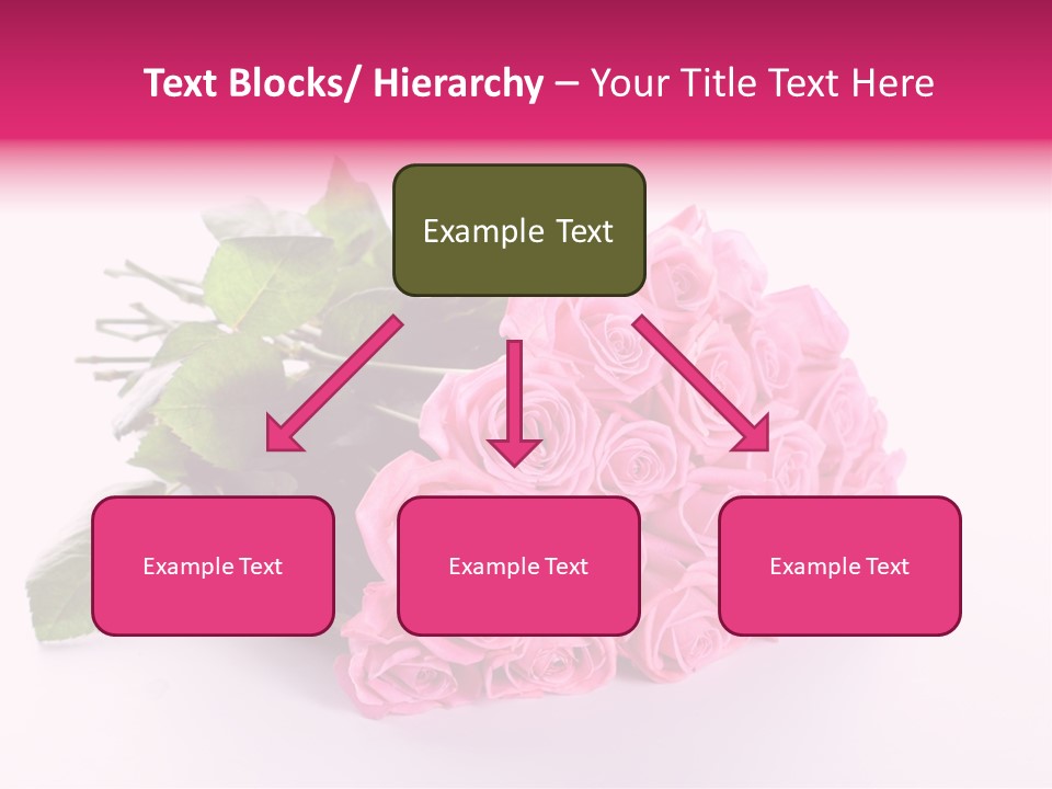 Colorful Pink Present PowerPoint Template