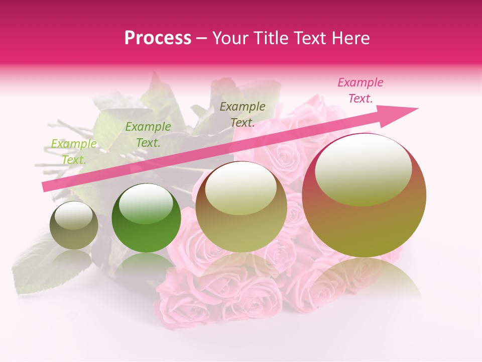 Colorful Pink Present PowerPoint Template