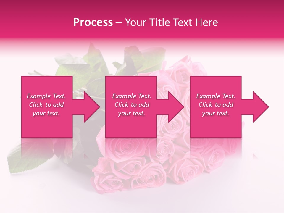 Colorful Pink Present PowerPoint Template