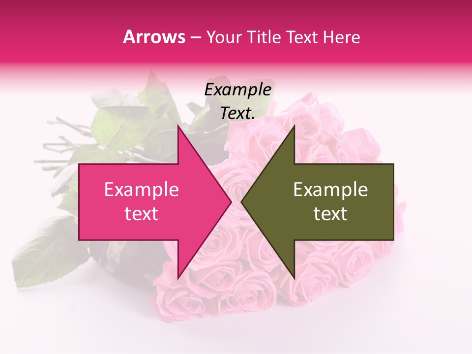 Colorful Pink Present PowerPoint Template