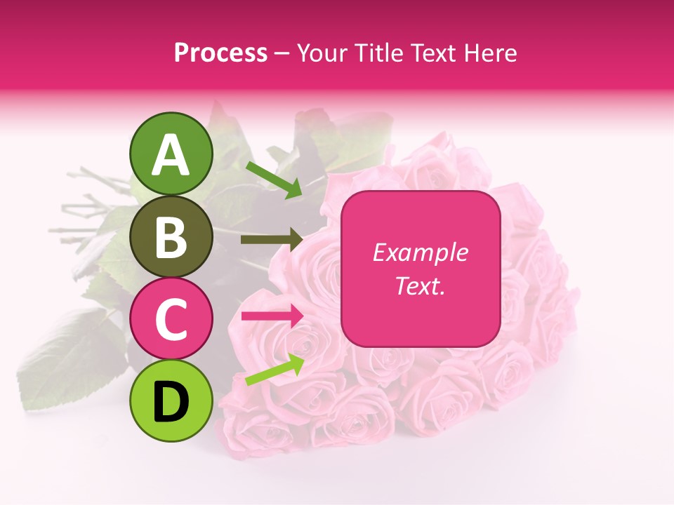 Colorful Pink Present PowerPoint Template