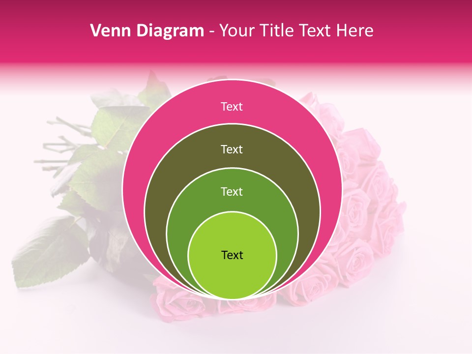 Colorful Pink Present PowerPoint Template
