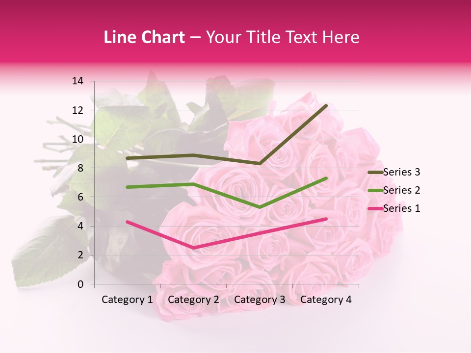 Colorful Pink Present PowerPoint Template