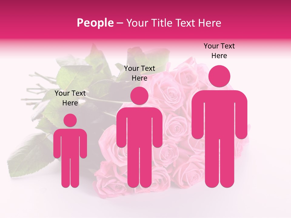 Colorful Pink Present PowerPoint Template