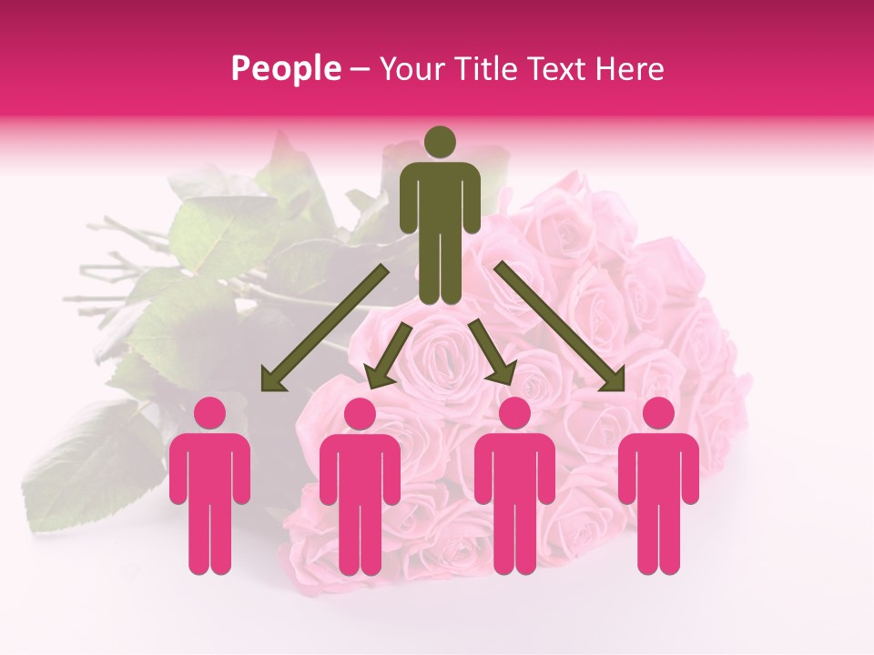 Colorful Pink Present PowerPoint Template