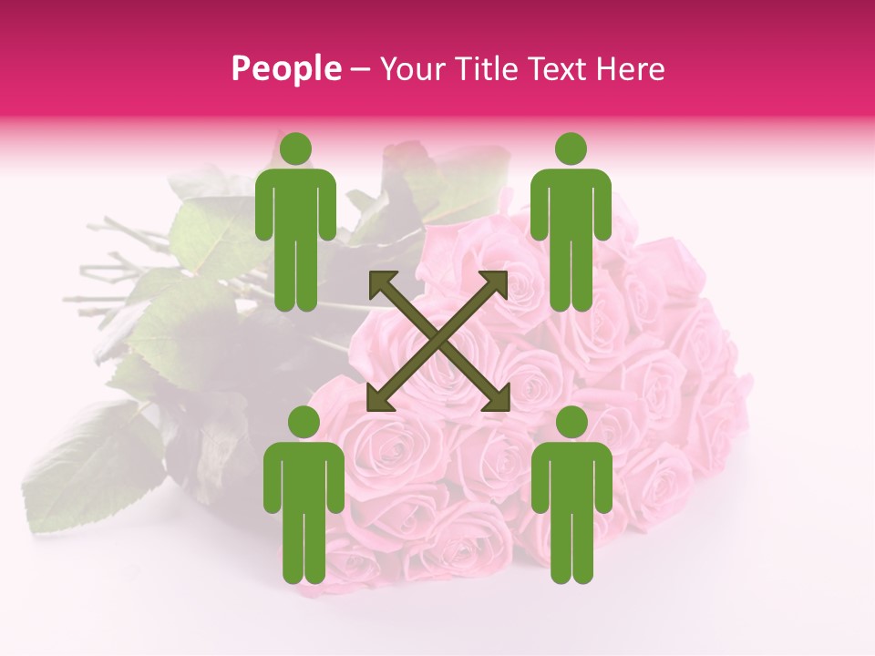 Colorful Pink Present PowerPoint Template