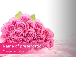 Fragility Romance Background PowerPoint Template