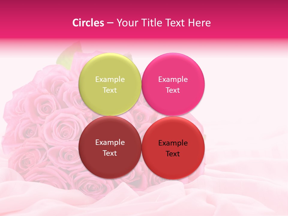 Fragility Romance Background PowerPoint Template