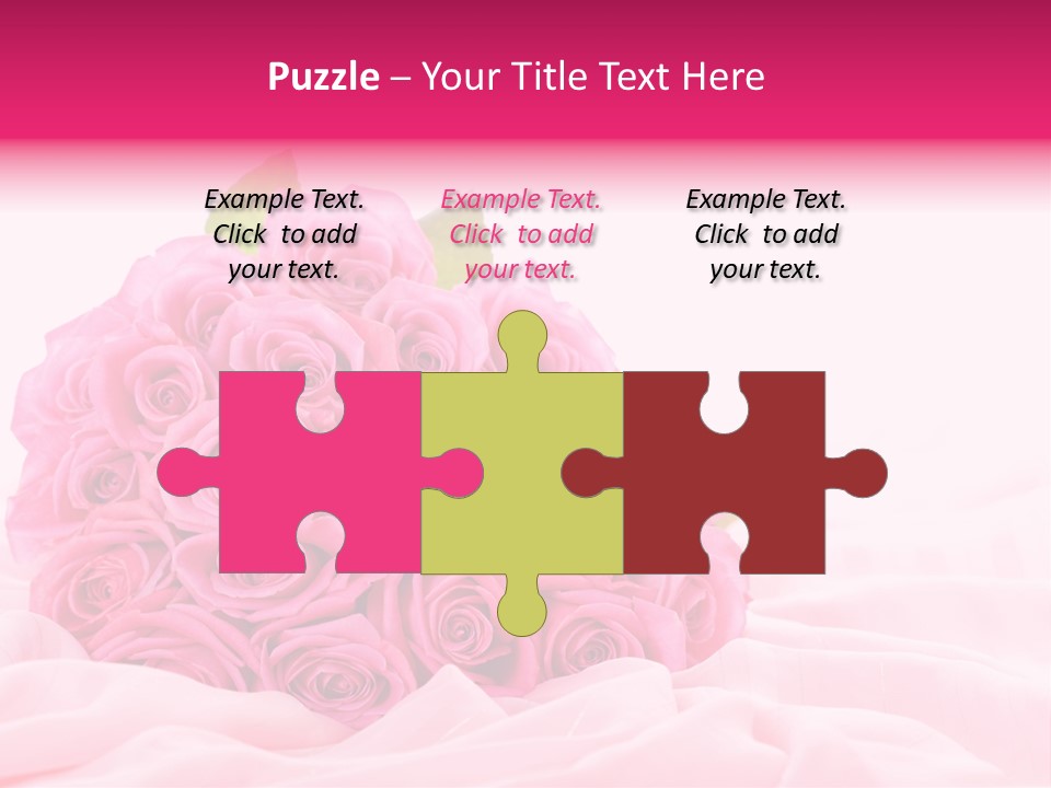 Fragility Romance Background PowerPoint Template