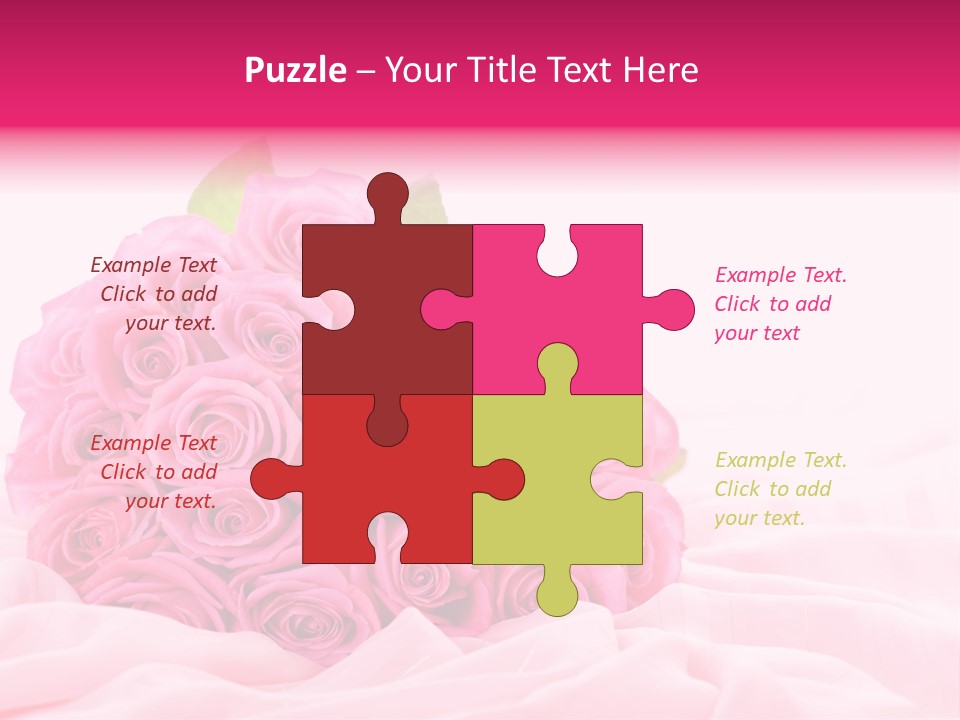 Fragility Romance Background PowerPoint Template