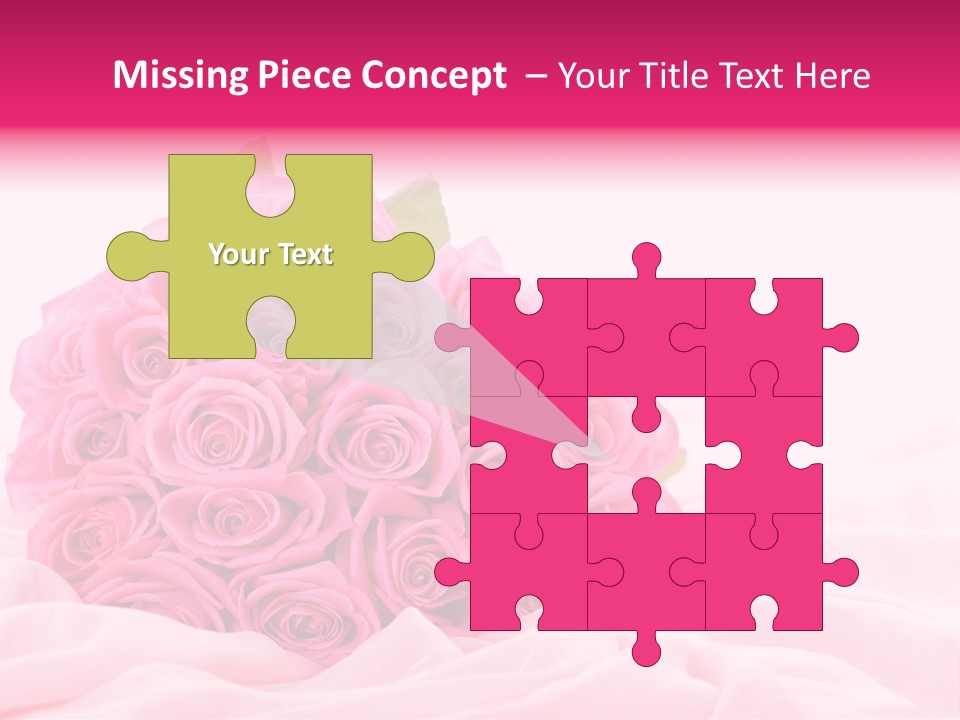 Fragility Romance Background PowerPoint Template