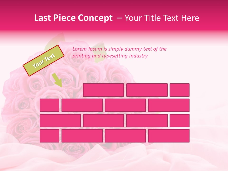 Fragility Romance Background PowerPoint Template
