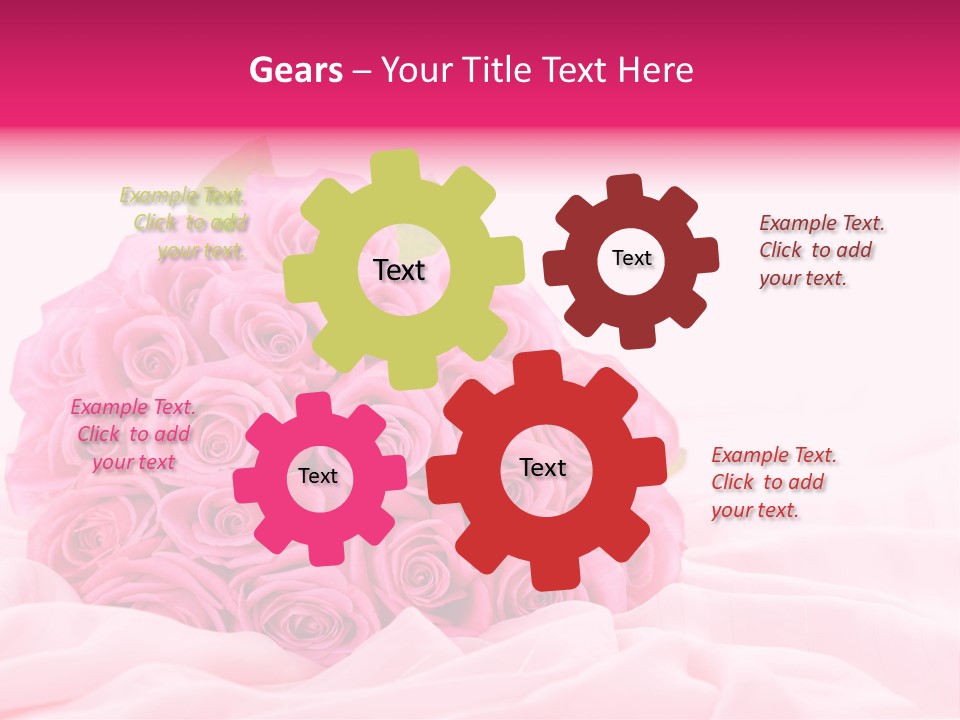 Fragility Romance Background PowerPoint Template