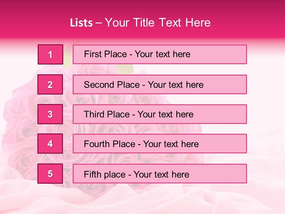 Fragility Romance Background PowerPoint Template