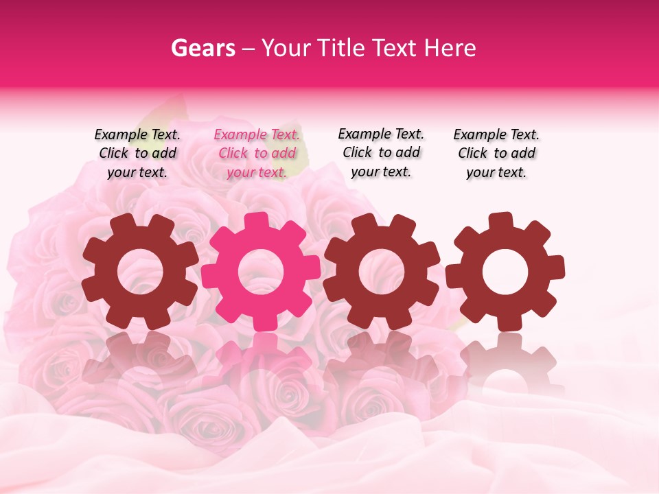 Fragility Romance Background PowerPoint Template