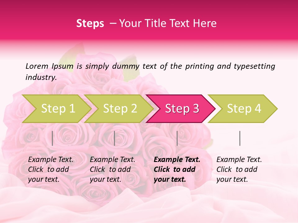 Fragility Romance Background PowerPoint Template