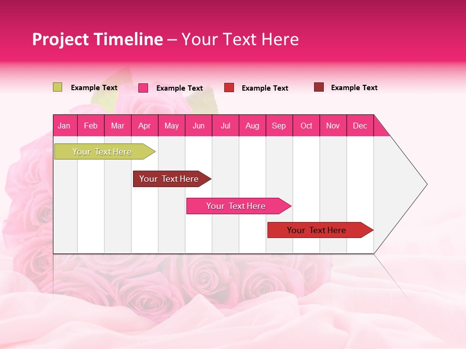 Fragility Romance Background PowerPoint Template