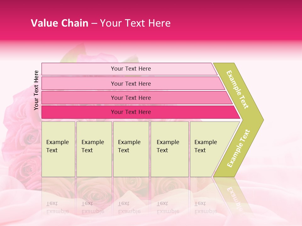 Fragility Romance Background PowerPoint Template