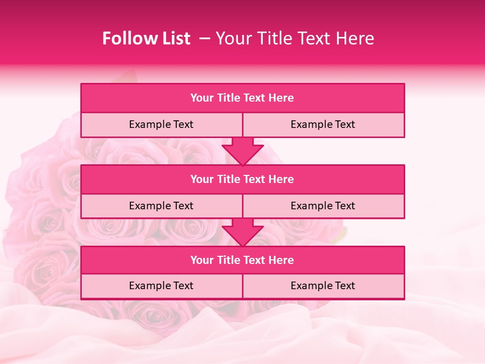 Fragility Romance Background PowerPoint Template