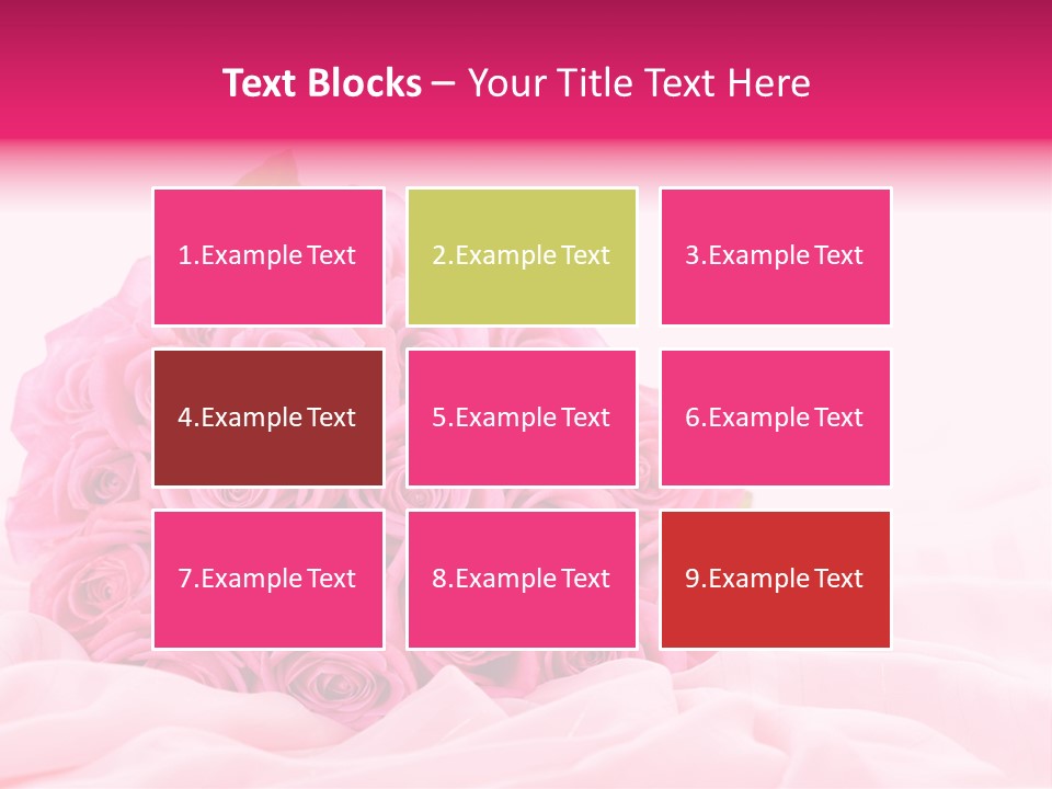 Fragility Romance Background PowerPoint Template