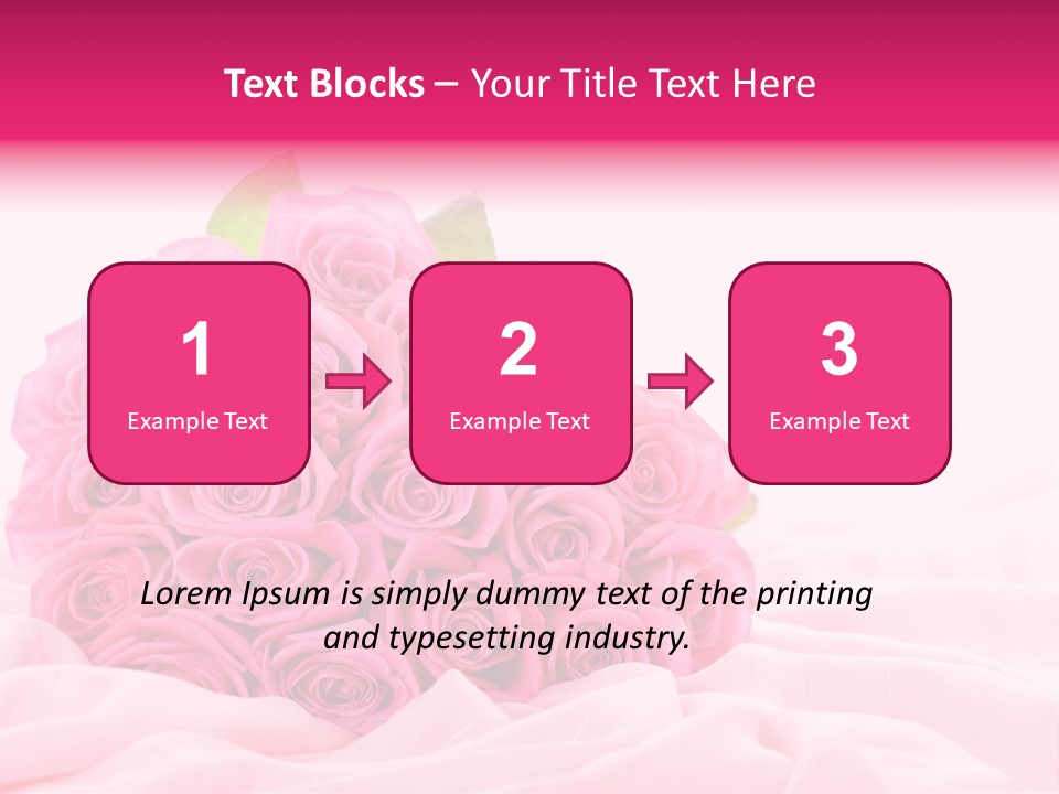 Fragility Romance Background PowerPoint Template