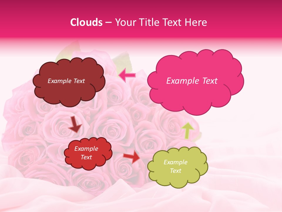 Fragility Romance Background PowerPoint Template