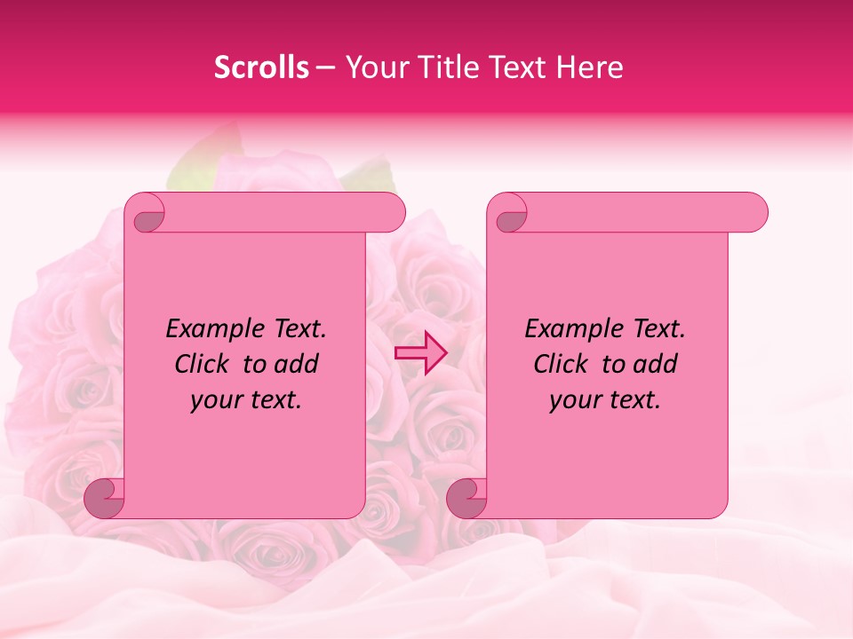 Fragility Romance Background PowerPoint Template