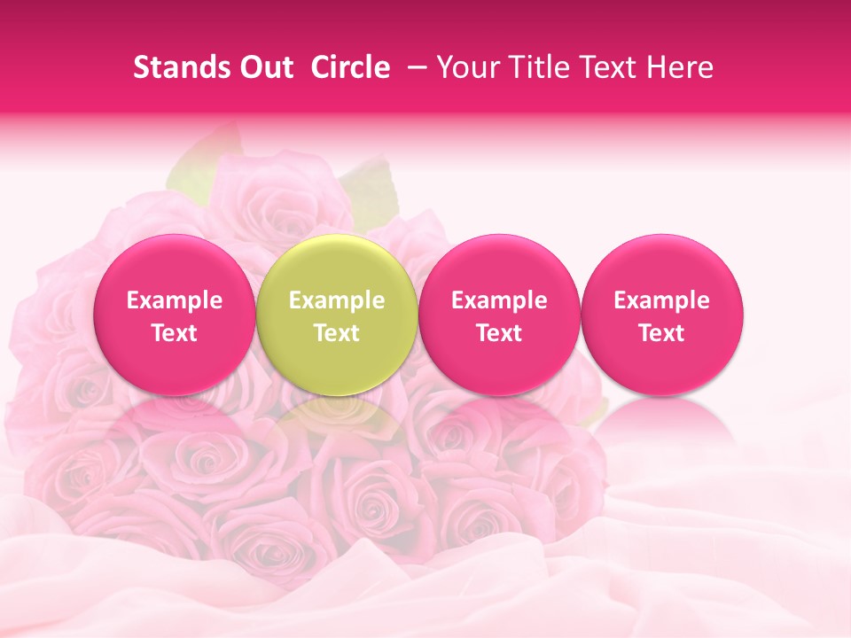 Fragility Romance Background PowerPoint Template