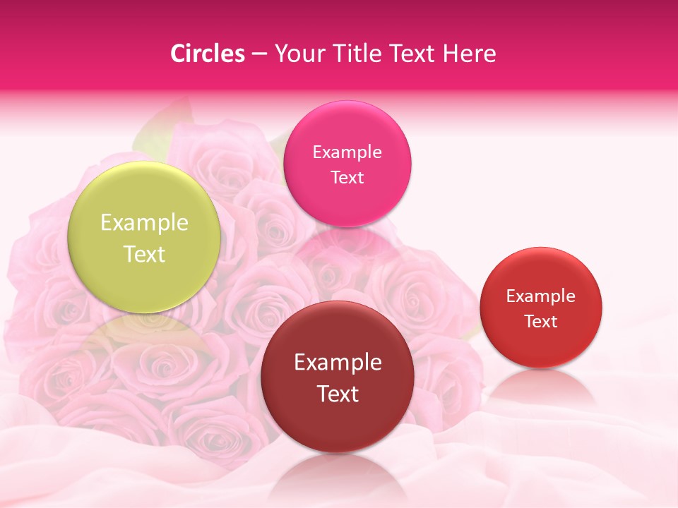 Fragility Romance Background PowerPoint Template