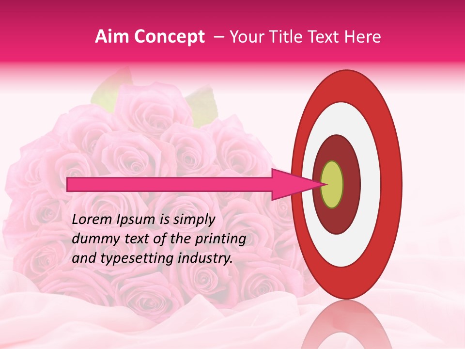 Fragility Romance Background PowerPoint Template