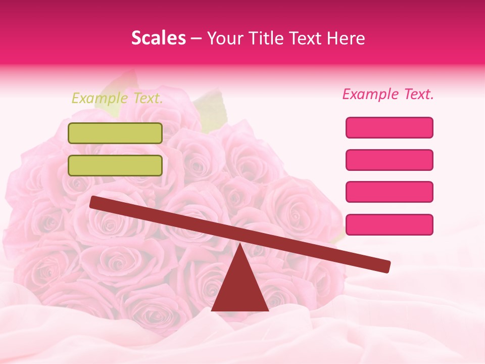 Fragility Romance Background PowerPoint Template