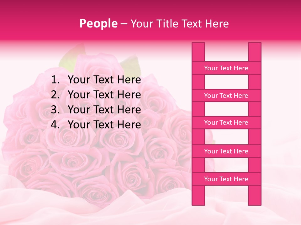 Fragility Romance Background PowerPoint Template
