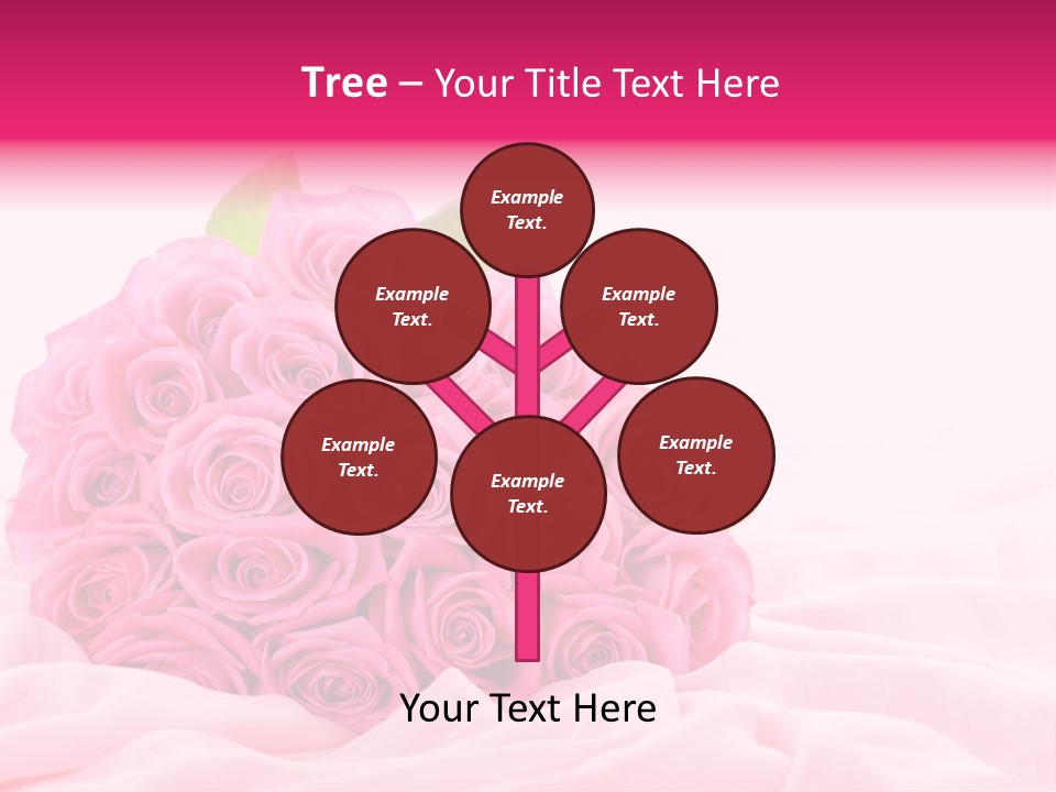 Fragility Romance Background PowerPoint Template