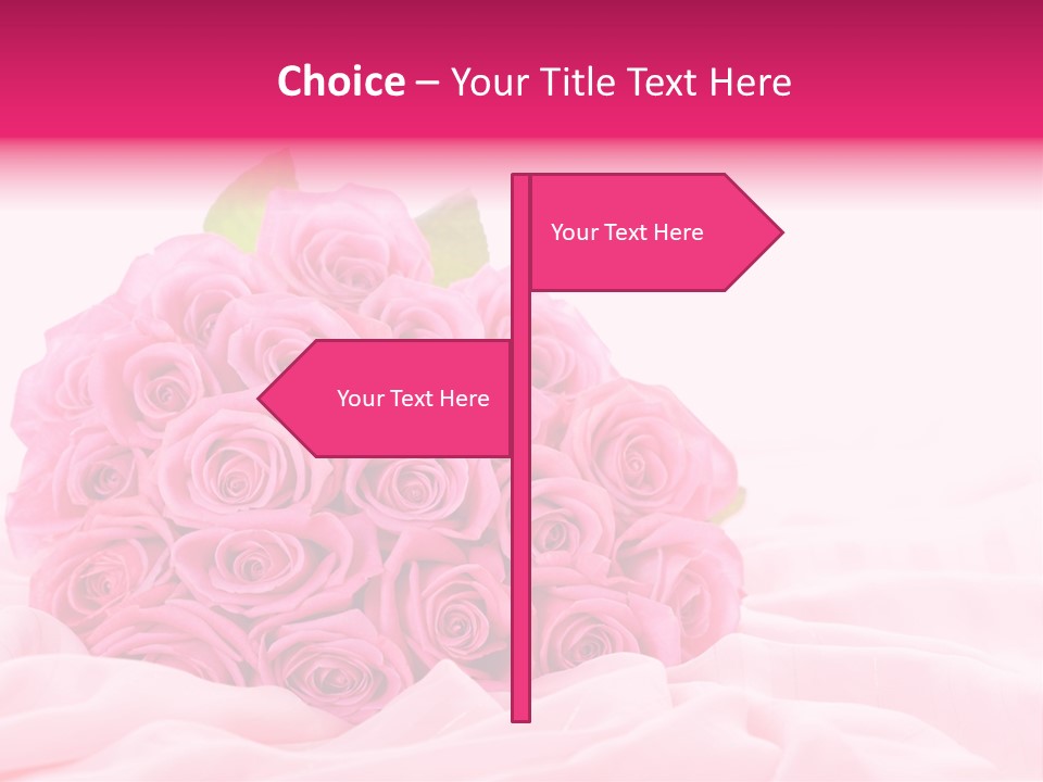Fragility Romance Background PowerPoint Template